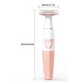 thumbnail image 3 of LOVEVERElectric Rasoir pour Femmes Jambes Rasoirs pour Femme Étanche Humide Ou Sec pour Aisselles Bras Bikini Zone Privée Poils Pubiens Portable Indolore Tondeuse pour le Corps pour Dames Enlève-Poils, 3 of 8