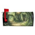 thumbnail image 3 of Mailbox Covers Magnetic Standard Size Post Box Cover Wrap Outside Waterproof Home Yard Garden Decor House in Forest 21x18, 3 of 9