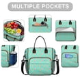 thumbnail image 2 of Pioneer Flower Floral Print Pattern Womens Lunch Box for Work,Insulated Large Lunch Bag,Leakproof Adult Lunch Bag for Work,Beach,Travel,Picnic,Camping, 2 of 6