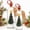 #4-Random Colors【2x Christmas Tree Message in a Bottle, 7.87"】, variant on Recordable Christmas Tree Message in a Bottle Ornament,30-Second Voice Recording Keepsake with Snowy Mini Trees,Glass Holiday Decoration for Mantel(1PC), Lazyguy