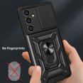thumbnail image 5 of SOATUTO Compatible With Samsung Galaxy S23 FE 5G Case With Slide Camera Cover & Kickstand For Samsung S23 FE 5G Case [Military-Grade] Phone Case for Samsung Galaxy S23 FE 5G - Black, 5 of 6