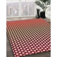 thumbnail image 3 of Ahgly Company Tapis Rectangulaire Lavable en Machine Intérieur Transitionnel Rouge Canneberge, 6 Pieds x 9 Pieds, 3 of 7
