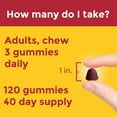 thumbnail image 6 of Nature Made Advanced Multivitamin Gummies For Men with Magnesium, Calcium & B Vitamins, 120 Ct to Support General Wellness for Men, 6 of 9
