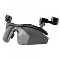thumbnail image 4 of Solid Polarized Fishing Glasses Hat Visors Sport Clips Cap Clip on Sunglasses For Men Fishing Biking Hiking Golf Tennis Eyewear, 4 of 7