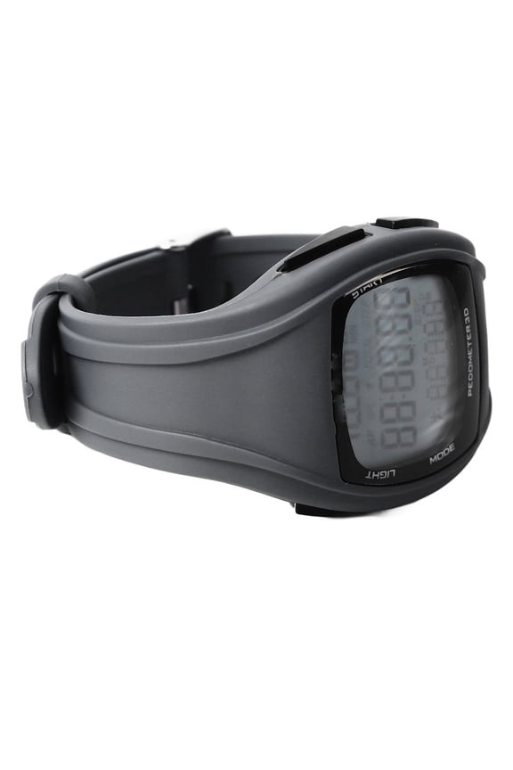 Men Sports Waterproof Watch Multifunctional Stopwatch Calendar Alarm LED Digital Watch for Outdoor Gray 9.06 inches / 23 cm