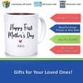 thumbnail image 3 of First Mother's Day Photo Mug Gift, Gift For Her, New Mom Gift, Happy First Mother's Day, Best Mom Gift, Mother's Day Mug, Custom Gift Mom, Mother's Day Gifts For Mom From Son, Kids, Gift For Mom, Fun, 3 of 4