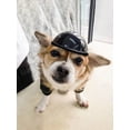 thumbnail image 3 of 1pc Adjustable Black Pet Helmet For Outdoor Activities, Sun Protection And Windproof, Anti-Collision For Cats And Dogs, 3 of 5