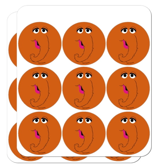 Sesame Street Snuffleupagus Face Planner Calendar Scrapbooking Crafting Stickers