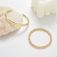 thumbnail image 3 of XIJIN Dainty Gold Beaded Fashion Bracelets, 6-8 inches, (2 Pieces), 3 of 5