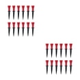 thumbnail image 3 of Soidarity Paquete de 12 soportes de plástico para pelotas de golf para práctica en interiores y exteriores para principiantes Rojo 58 mm 2piezas Soidarity CBP471205, 3 of 6