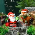thumbnail image 6 of 2Pcs Christmas Aquarium Decorations Resin Fish Tank  Decor Santa Claus Reindeer Micro Landscape Ornaments for Holiday Fish Tank Supplies Table, 6 of 10