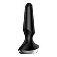 thumbnail image 4 of Satisfyer Plug-ilicious 2 Anal Vibrator with App Control - Vibrating Anal Plug, Butt Plug, Voluminous Shape, Rounded Tip, Wide Base - Compatible with Satisfyer App, Waterproof, Rechargeable (Black), 4 of 7