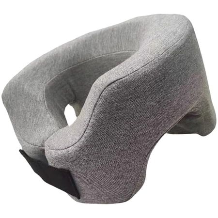 face down pillow memory foam stomach sleeping pillow ergonomic prone cushion with textile cover cozy neck support pillow post eye surgery removable & washable 18.5 x 10.2 in / 47 x 26 cm