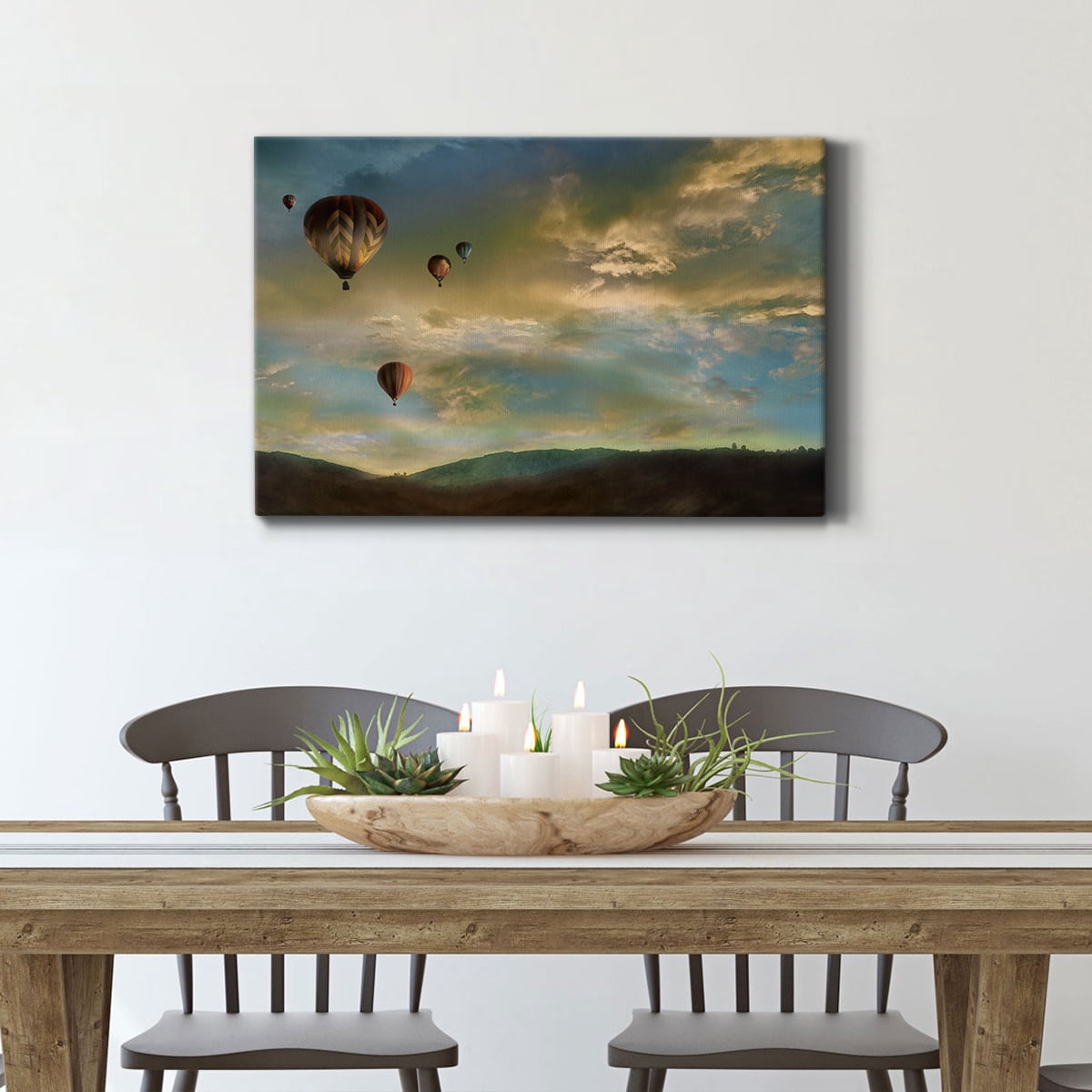 Wexford Home Sunset Rendezvous Premium Gallery Wrapped Canvas, 12" x 18" - Ready to Hang