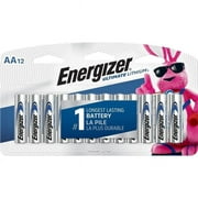 Energizer Holdings EVEL91SBP12CT Ultimate Lithium AA Batteries - Pack of 12