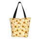 thumbnail image 1 of Balery Coffee Plaid Sunflower Bolsa de Hombro con Diseño, Bolsa Grande y Duradera, Bolsa Versátil para Compras, 1 of 6