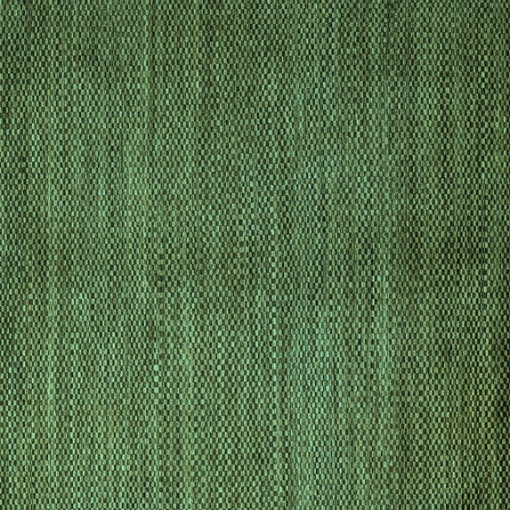 Ahgly Company Indoor Square Abstract Turquoise Blue Modern Area Rugs, 4' Square
