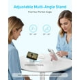 thumbnail image 4 of Zolo Magnetic Power Bank, 10,000mAh Wireless Portable Charger with 30W Max Fast Charging, Battery Pack with Built-in USB-C Cable and Adjustable Stand, for iPhone 16/15 Series, AirPods, and More, 4 of 5