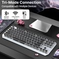thumbnail image 3 of Teclado de máquina de escribir mecánico inalámbrico SEUNKWANG EWEADN TK940, 3 of 6