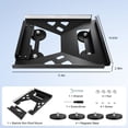 Rotation Mount Mini Starlink Mini Magnetic Mount, No-Drill Car Roof Mount Kit with 4 ...