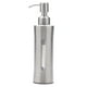 thumbnail image 1 of Dispensador de jabón Dispensador de jabón de mano de acero inoxidable Botella de baño (Plata), 1 of 6
