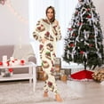 thumbnail image 7 of FORMRS Onesies Pajama for Adults Unisex Hoodie Winter Jumpsuit One Piece Sleepwear, Sizes S-2XL, Strawberry Cake, 7 of 7