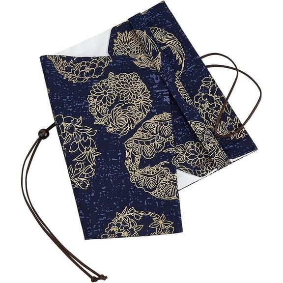 Book Cover Sleeve A5 Book Sleeve Washable Paperback Book Protector with Wave Totem Protection Book Cover Fabric Novel Book Sleeve for Notebook Planner Book Lovers 15.5x21cm for DIY