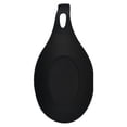 thumbnail image 1 of Toystoory Soporte para cuchara, bandeja para cuchara, vajilla, , estante para cucharas, multicolor, Flexible, sin rebabas, lavable, para Cocina y Comedor Negro, 1 of 6
