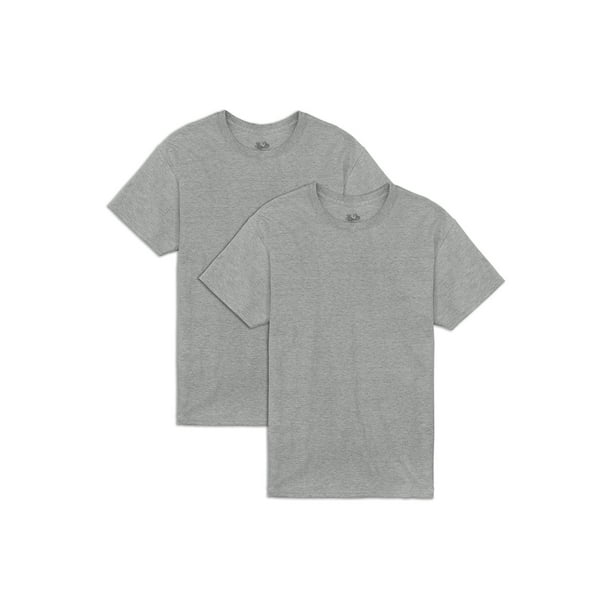 Camiseta Fruit of the Loom Eversoft de algodón para hombre gris M