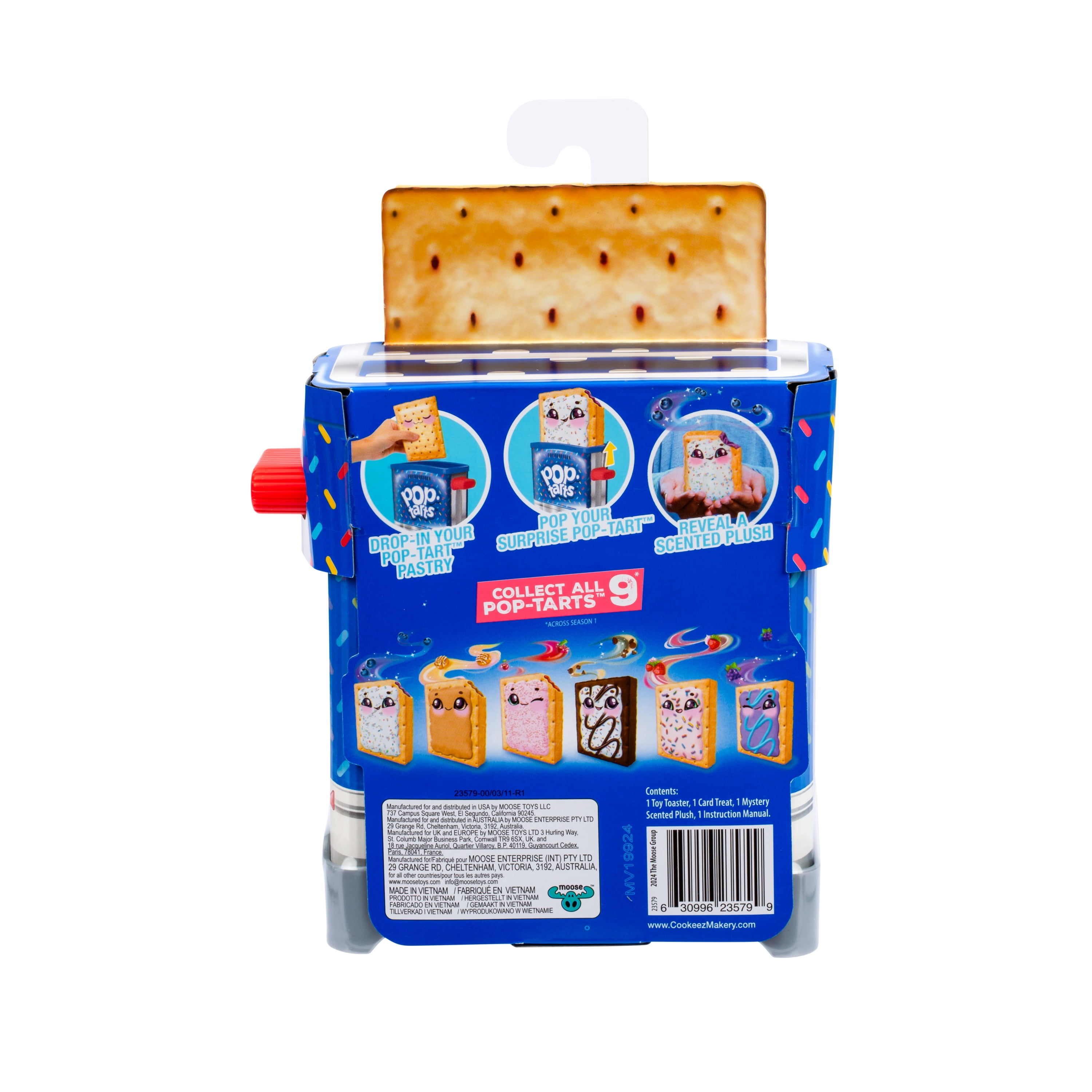 Cookeez Makery Pop-Tarts™ Toasty Treatz Toaster with Scented Plush, Styles Vary, Ages 5+