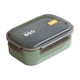 thumbnail image 1 of Lonchera, loncheras Bento de acero inoxidable con aislamiento para oficinistas, lonchera de gran capacidad con compartimento para estudiantes, bandeja para el almuerzo, almacenamiento para el almuerzo, 1 of 2