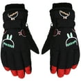 thumbnail image 4 of Kids Ski Gloves with Thick Fleece Lining Warm and Cozy for Age 8-12 Boys Girls Gloves, 4 of 9