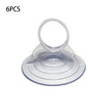 thumbnail image 2 of 6Pcs Suction Cup Transprent Strong Vacuum Removable Wall Hanger Sunshade Sucker Kitchen Bathroom Glass Accessory Tools, 2 of 6