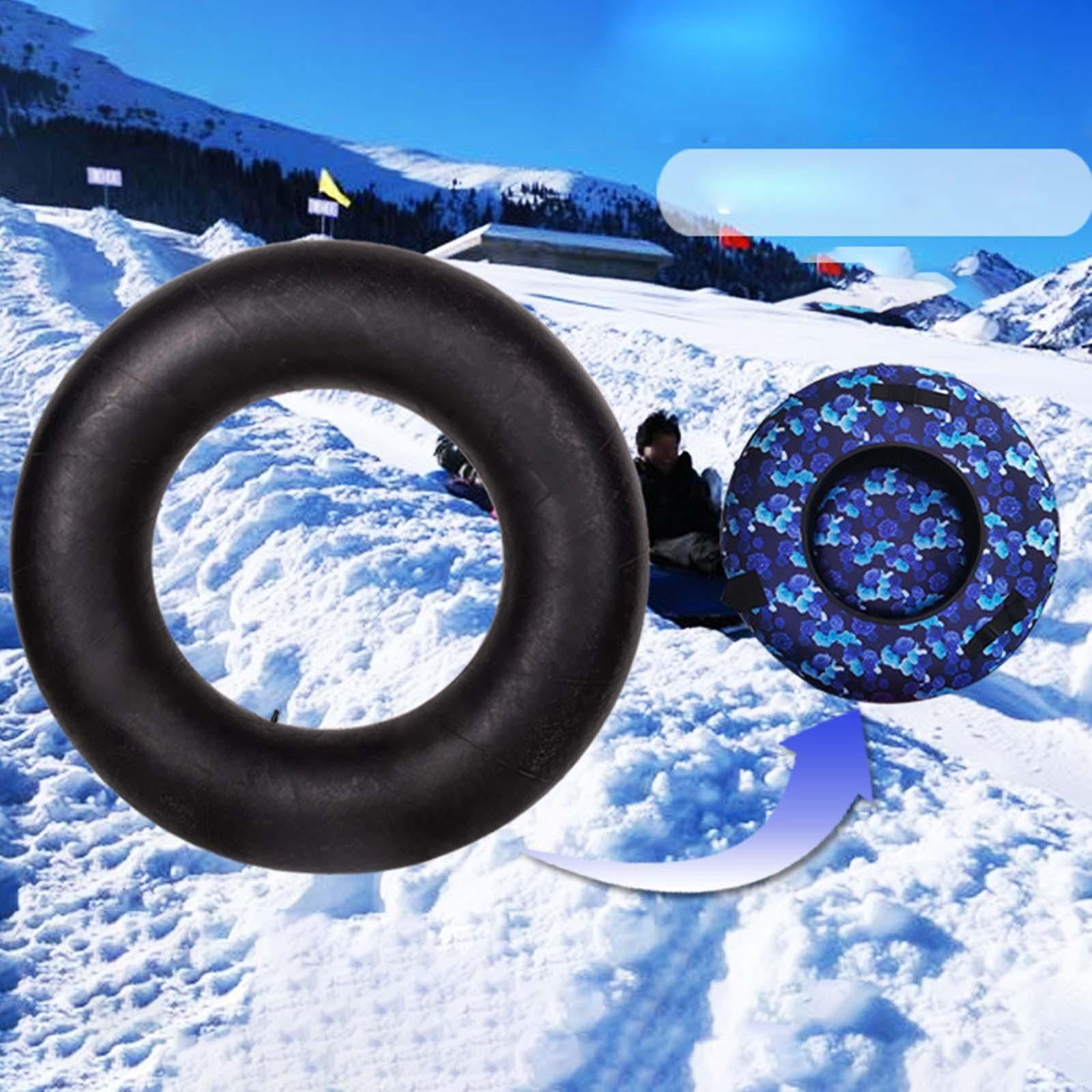 Scivolo da neve gonfiabile con maniglie, rotondo 94X25Cm Pathfinder