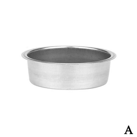 

51mm Steel Filter Basket Powder Bowl For Coffee Bottomless Espresso B5T8