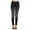 Black, variant on vigerkar Womens Mid Rise Tummy Control Skinny Jeans - High Waist, Comfortable Stretch and Flattering Fit BU1, XXL