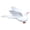 White, variant on Yesbay Simulation Pigeon Vivid 3D Eyes Sequins Design Realistic Looking Adorable Appearance Decorative Foam Artificial Bird Pigeon Wedding Party Desktop Statue for Home