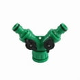 thumbnail image 5 of TFixol Gardening Gift 2 Way Y Shape Hose Splitter Pipe Adapter Irrigation Connector Garden Hose Quick Connector Plastic Grip Faucet, 5 of 5
