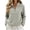 Gray, variant on Hurxie Women’s Quarter Zip Fleece Pullover Fuzzy Sherpa Jacket Half Zip Mockneck Sweatshirt Jacket,Long Sleeve Cozy Layering Tops,Fuzzy Outfits