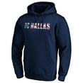 thumbnail image 2 of Men's Navy FC Dallas Banner Wave Pullover Hoodie, 2 of 3