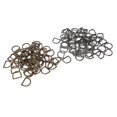 thumbnail image 4 of Anillos en D de metal BuyWeekMX 120 piezas pequeños Ganchos en D, 4 of 9