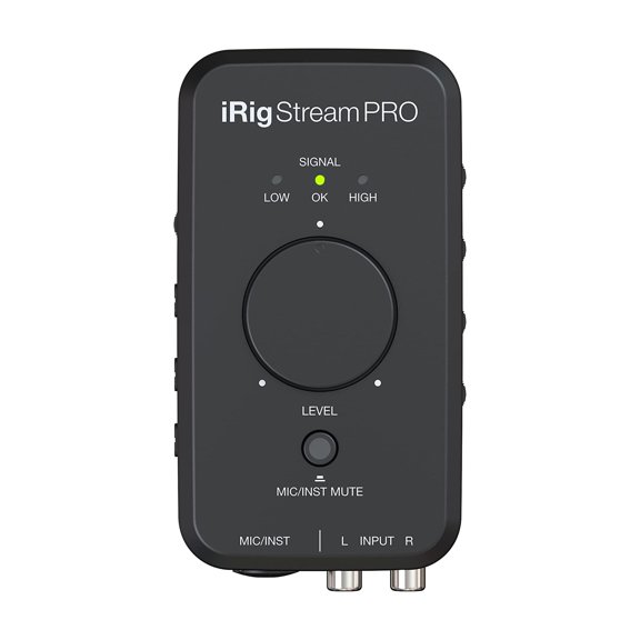 Interfaz de transmisión de audio IK Multimedia iRig Stream Pro