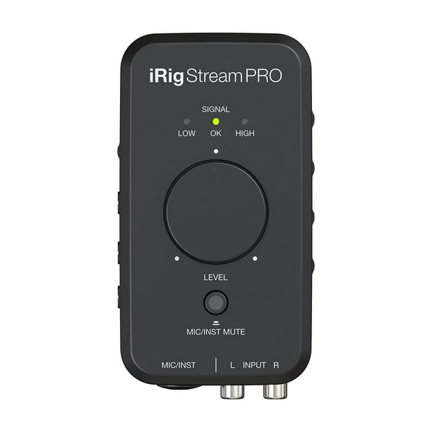 Interfaz de transmisión de audio IK Multimedia iRig Stream Pro