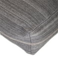 thumbnail image 3 of Parkland Collection Masoud Transitional Gray Pouf, 3 of 5