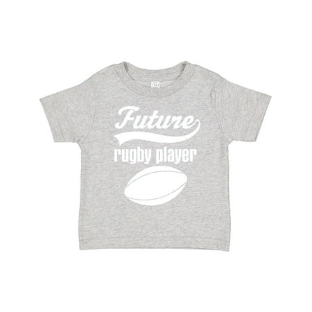 

Inktastic Future Rugby Player Gift Toddler Boy Girl T-Shirt