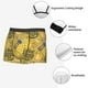 thumbnail image 3 of Balery White Wine Seamless Calzoncillos bóxer para hombre, ropa interior de algodón suave y transpirable con cinturilla de nailon-Small, 3 of 5