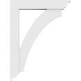 thumbnail image 3 of 3"W x 24"D x 32"H Standard Thorton Architectural Grade PVC Bracket with Traditional Ends, 3 of 11