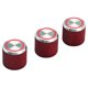 thumbnail image 5 of 3PCS Guitarra eléctrica Bass Tone Volume Metal Control electrónico Perillas Cap (Silver GD138), 5 of 6
