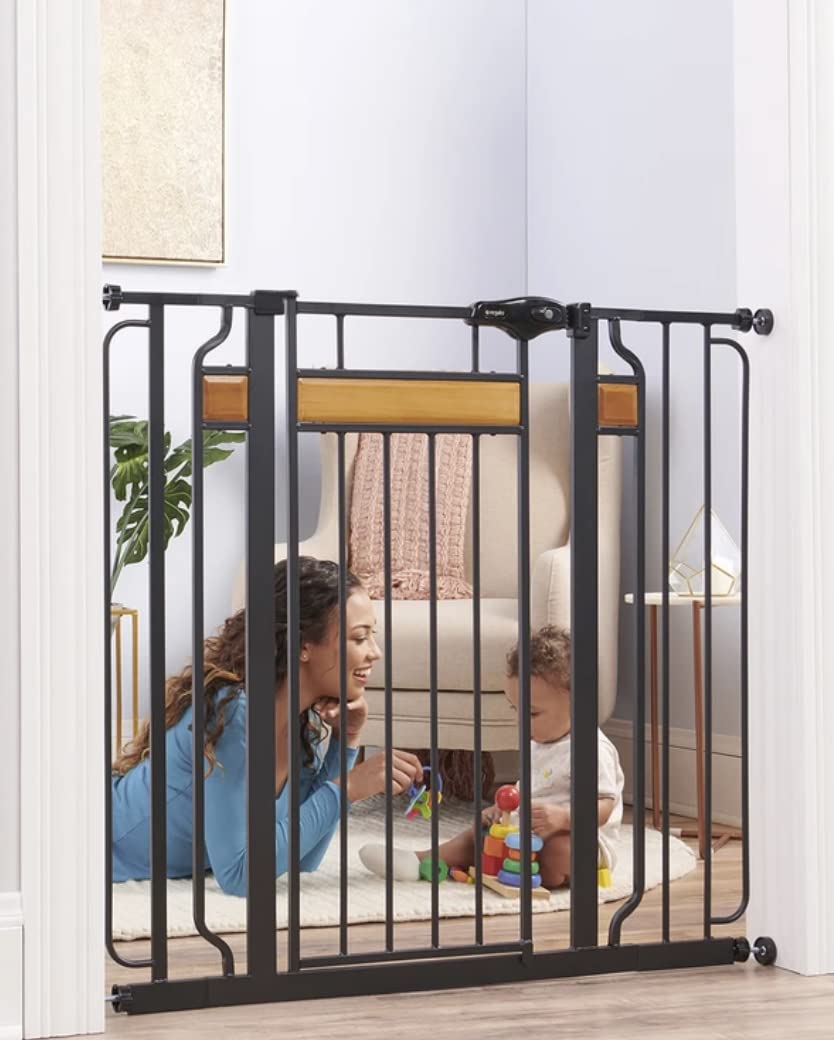 Regalo Home Accents Extra Tall & Wide Baby Gate, Bonus Kit, Includes