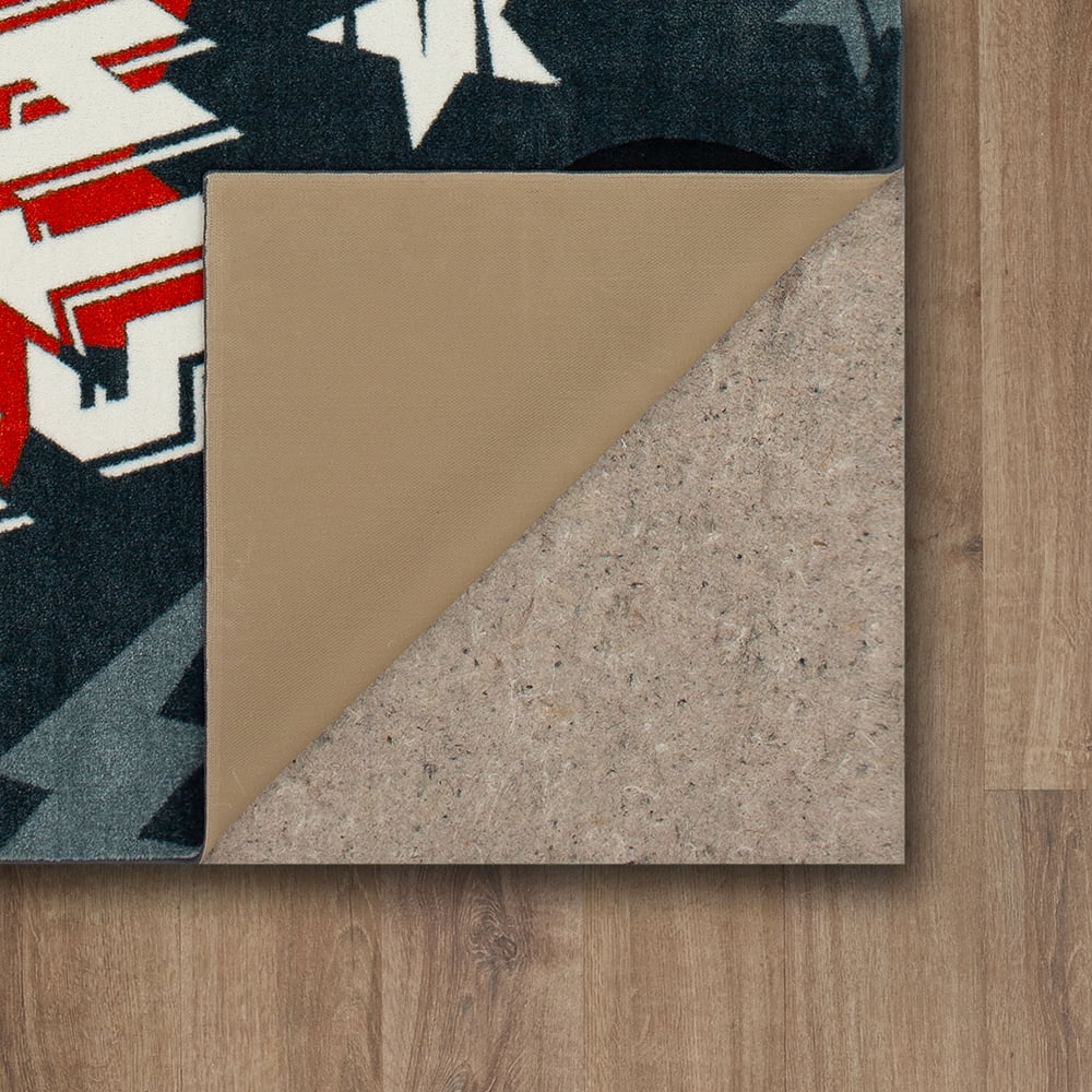 Mohawk Home Rock Star Printed Indoor Area Rug in Red, 3'4"x5'